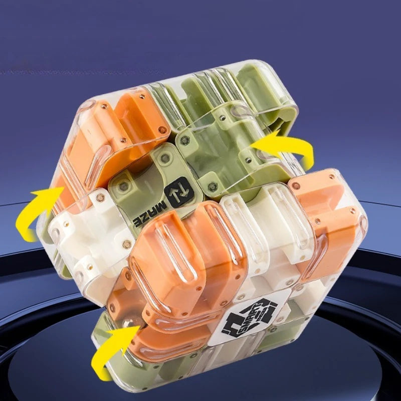 3D Maze Cube Brain Teaser