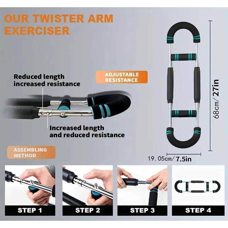 Adjustable Arm Exerciser & Chest Expander