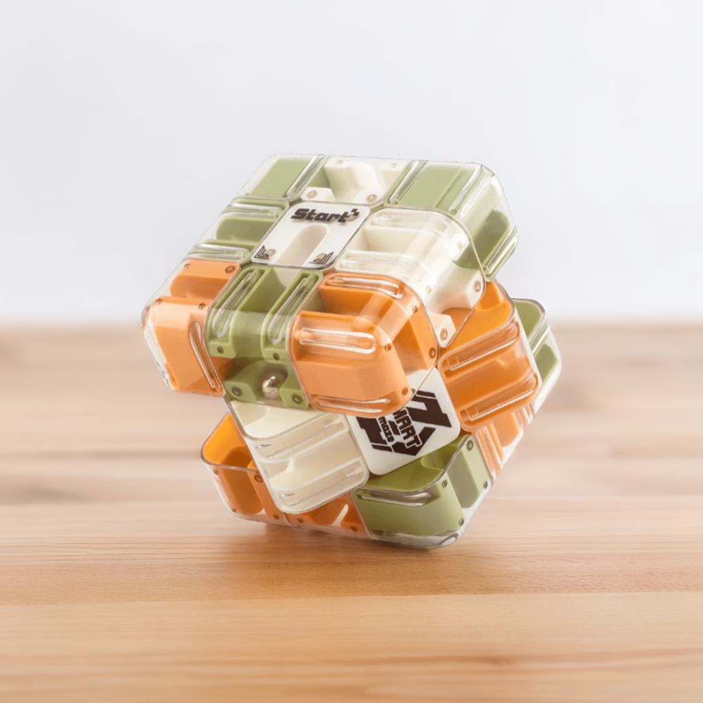 3D Maze Cube Brain Teaser